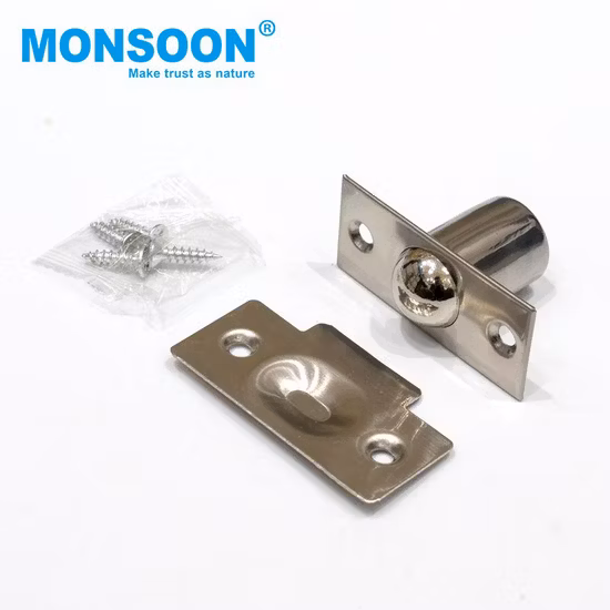 Sample Customization Zinc Alloy Furniture Hardware Accessories Magnetic Door Stopper Rubber Stopper Door Stop Door Catch